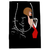 "You re Fabulous" DIVA Geschenktasche Mittlere Geschenktüte (Vorderseite)