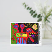 ´you´re mine tonight !´ postkarte (Stehend Vorderseite)