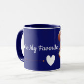 You’re My Favorite – Cute Teddy Bear Mug Tasse (Vorderseite Links)