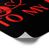 You’re The 6 To My 7 Funny Valentine’s Day 67 Meme Poster (Ecke)