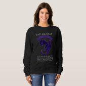 You Really Thought I Was Normal Dragons Grumpy Sweatshirt (Vorne ganz)