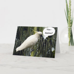 "YOU RETIRE" ES GEHT UM ZEITGENUSS! KARTE