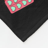 You Roc My World Nurse Valentine Day Er Ed Icu Nic Fleecedecke (Ecke)