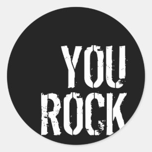 You Rock - Aufkleber