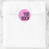 You Rock - Aufkleber (Tasche)