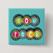 You Rock Button (Vorderseite)