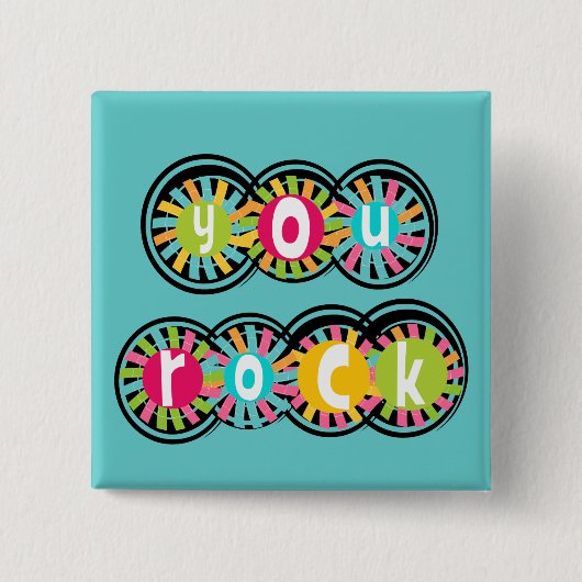 You Rock Button (Vorderseite)