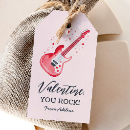 You Rock Electric Guitar Kids Valentinstag Geschenkanhänger