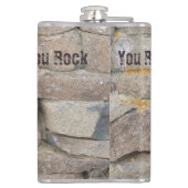You Rock Flachmann (Rückseite)