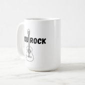 You Rock Guitar Tasse (Vorderseite Links)