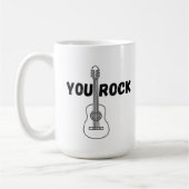 You Rock Guitar Tasse (Links)