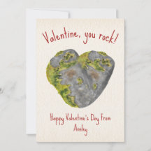 You Rock Heart Kids Classroom Valentine