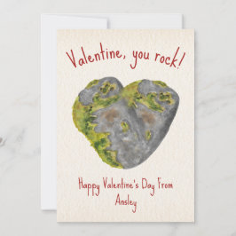 You Rock Heart Kids Classroom Valentine