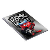 You Rock My Heart Journal – Write in Style Notizblock (Rechte Seite)