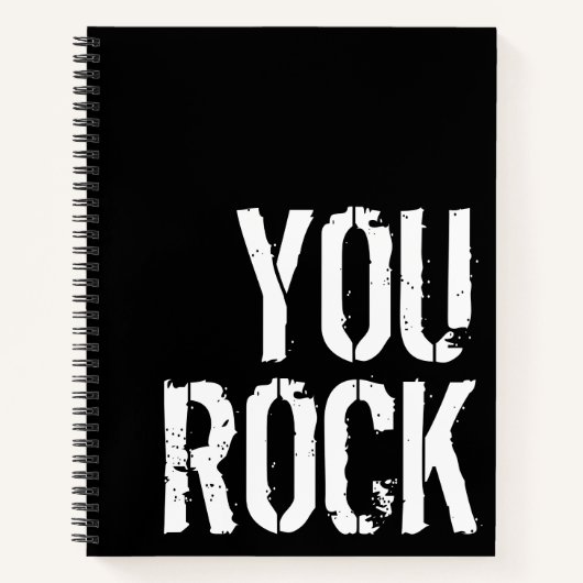 You Rock - Notizblock (Vorderseite)