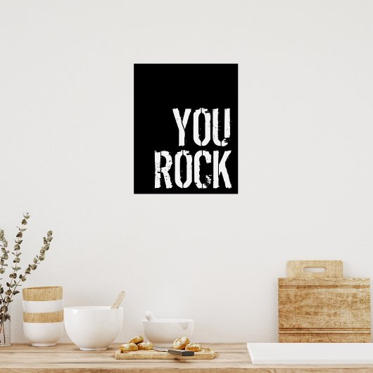 You Rock - Poster (Küche)