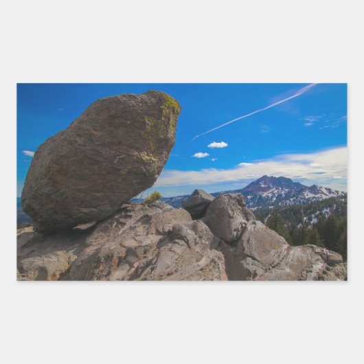 You Rock Rechteckiger Aufkleber (Vorderseite)