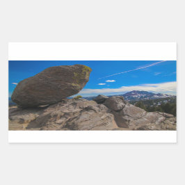 You Rock Rechteckiger Aufkleber