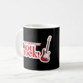 You Rock Vathers Day Kaffeetasse (Vorderseite Links)