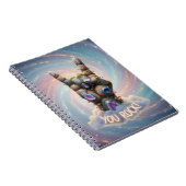 You Rock - Whimsical designed Spiral notebook Notizblock (Rechte Seite)