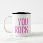 You Rock - Zweifarbige Tasse (Links)
