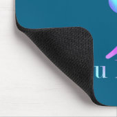 You Semicolon Cat Suicide Mental Health Awareness  Mousepad (Ecke)