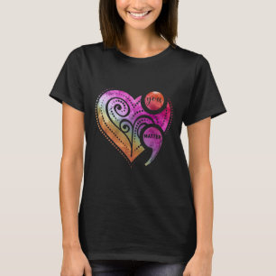You Semicolon Shirt Herz Mental Health Awareness
