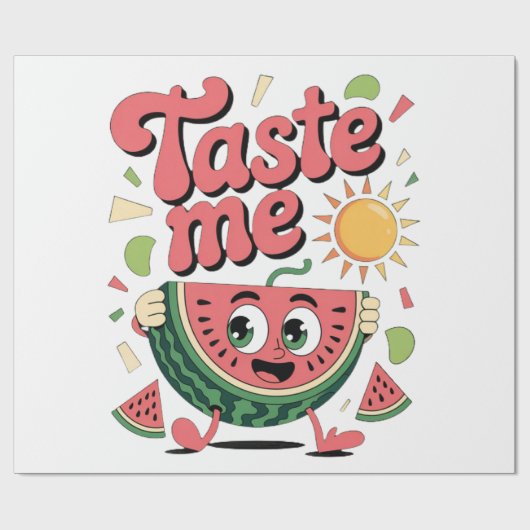 YOU SHALL TASTE IT! GESCHENKPAPIER (Flach)