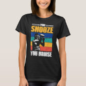 You Snooze You Bruise Paintball Game Squad For Men T-Shirt (Vorderseite)