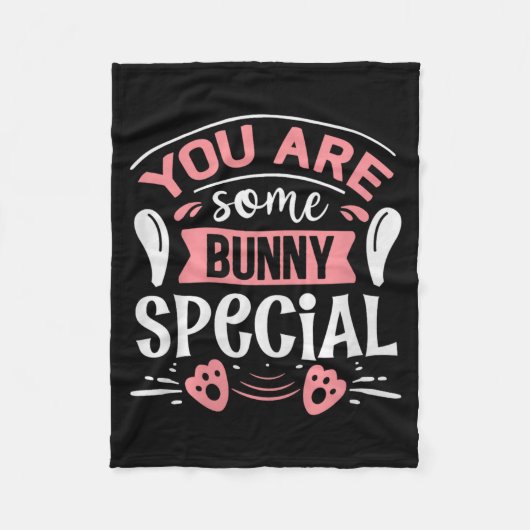 You Some Bunny Special Premium Tri-blend Fleecedecke (Vorderseite)