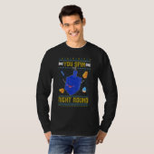You Spin Me Right Round  Dreidel Hanukkah Ugly T-Shirt (Vorne ganz)