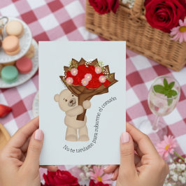 You Stole My Corazon Valentine Card Karte