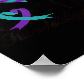 You Suicide Awareness Mental Health Message  Poster (Ecke)