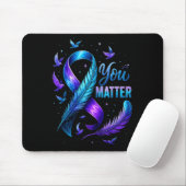 You Suicide Awareness Ribbon Butterfly For Women M Mousepad (Mit Mouse)