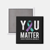You Suicide Prevention Awareness Magnet (Vorderseite/Rückseite)