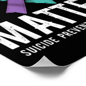 You Suicide Prevention Awareness  Poster (Ecke)