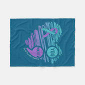 You Suicide Prevention Awareness Semicolon Suprt Fleecedecke (Vorderseite (Horizontal))