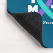 You Suicide Prevention Awareness Teal & Purple Mousepad (Ecke)