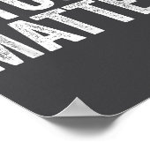 You - Suicide Prevention Teal Purple Awareness Rib Poster (Ecke)