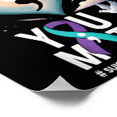 You Suicide Prevention Week Mental Health Awarenes Poster (Ecke)