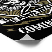 You Tell em I'm Coming And Hell's Coming With Me  Poster (Ecke)