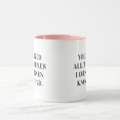 You Tick All The Boxes Girlfriend Tasse (Zentrum)