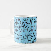 You’ve Cat to Be Kitten Me Right Meow – Baby Blue Kaffeetasse (Vorderseite Links)