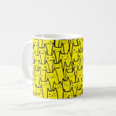 You’ve Cat to Be Kitten Me Right Meow – Yellow Kaffeetasse (Vorderseite Links)
