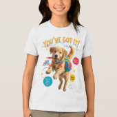 You’ve Got It! – Back to School Joy Tri-Blend Shirt (Vorderseite)