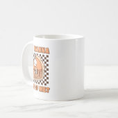 You Wanna Piece Of Me Groovy Pumpkin Pie Funny Tha Kaffeetasse (Vorderseite Links)
