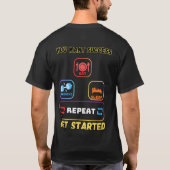 you-want-success-get-started T-Shirt (Rückseite)