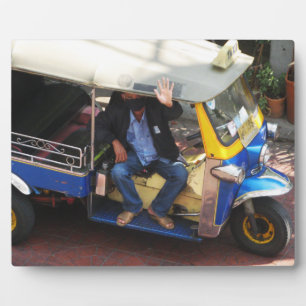 You want TAXI TUK-TUK? Fotoplatte