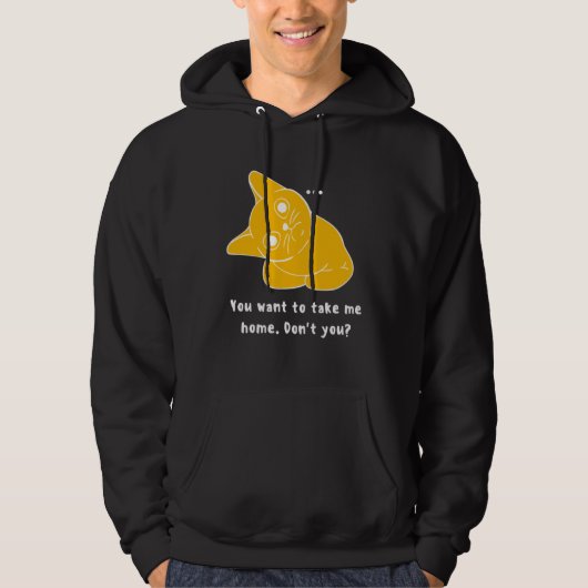 You want to take me home Cat Hoodie (Vorderseite)
