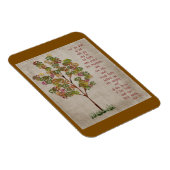 You will go out with Joy  Isaiah 55 verse  Magnet (Rechte Seite)